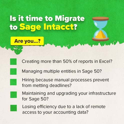 Sage 50 vs Sage Intacct