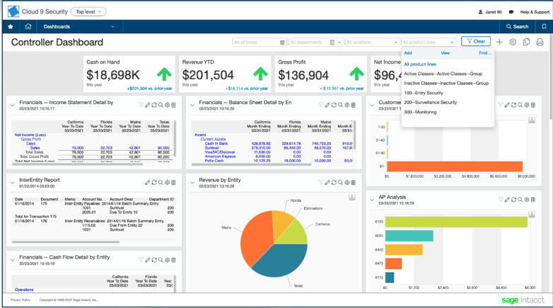 Multi-dimensional Reporting with Sage Intacct