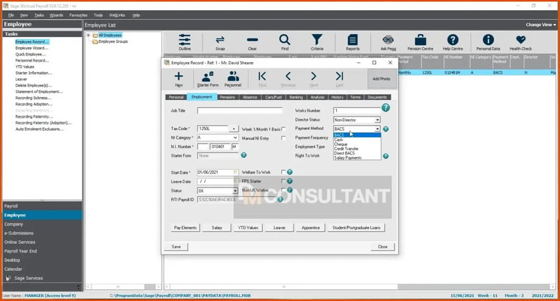 set up e-Banking in Sage 50 Payroll(3)